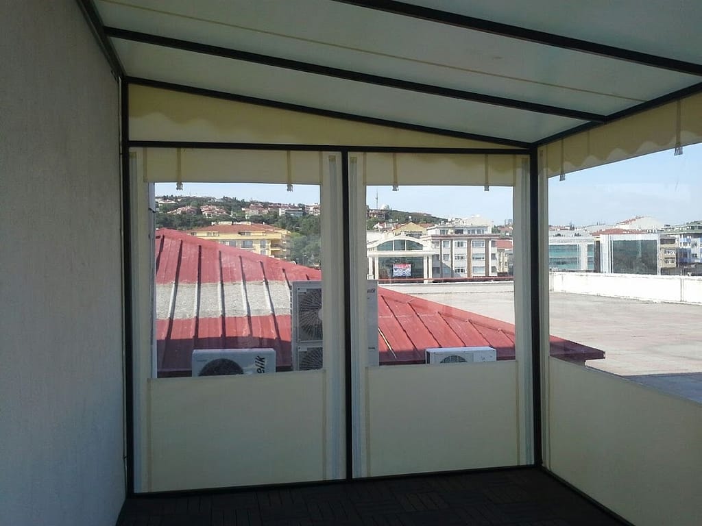 Şeffaf Branda Kapama